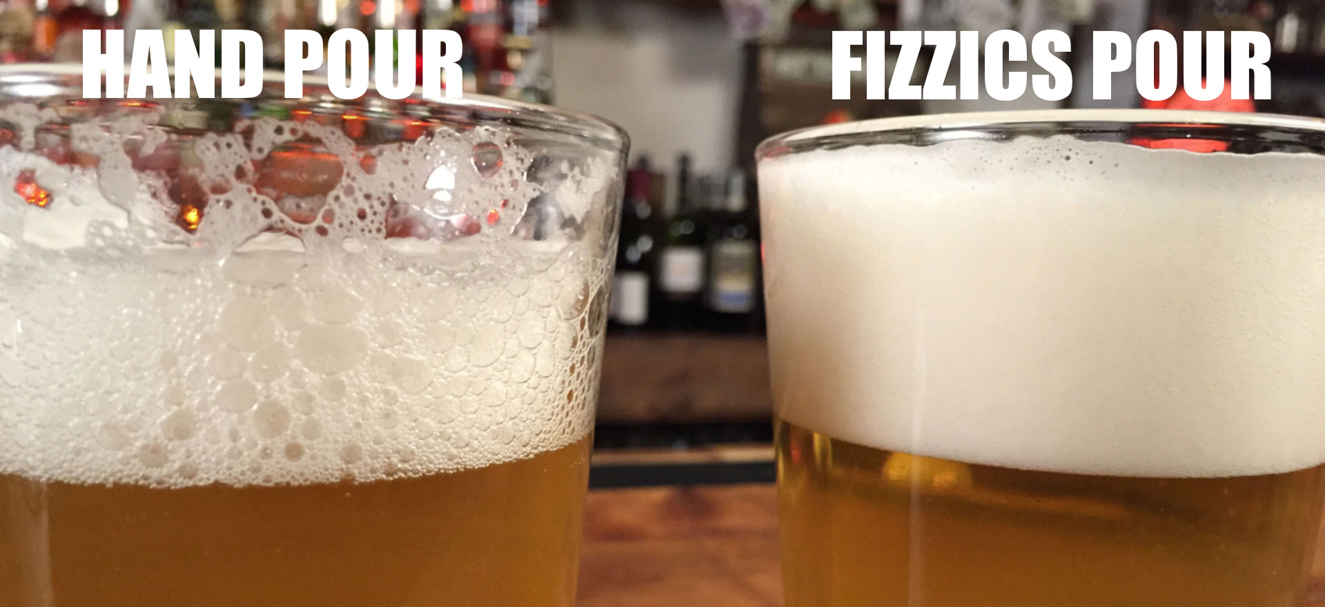  FIZZICS - Dispensador de cerveza DraftPour - Convierte  cualquier lata o botella en un barril de estilo nitro, regalo para hombres  y entusiastas de la cerveza, máquina de barril de cerveza 